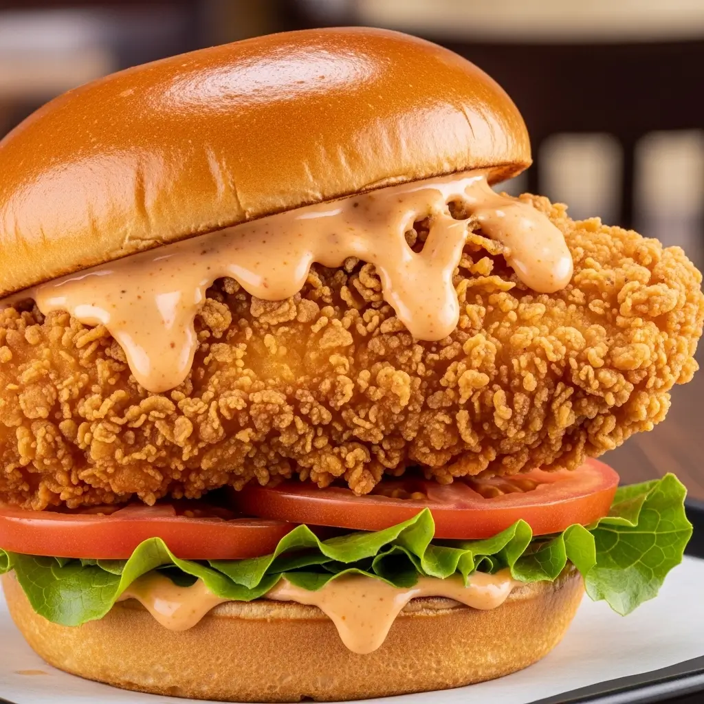 Bloomin' Chicken Sandwich