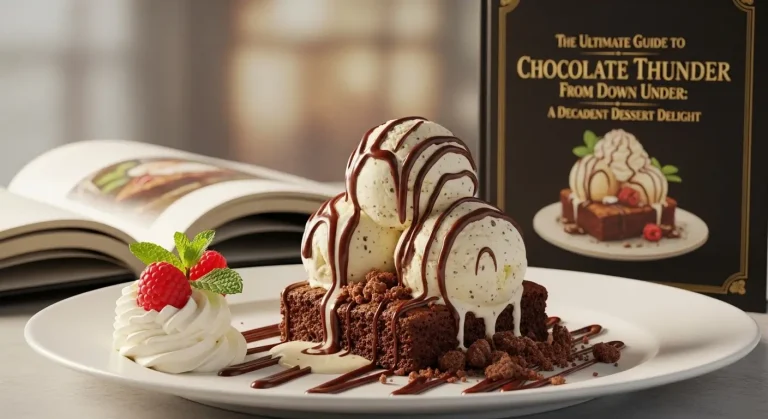 The Ultimate Guide to Chocolate Thunder from Down Under A Decadent Dessert Delight