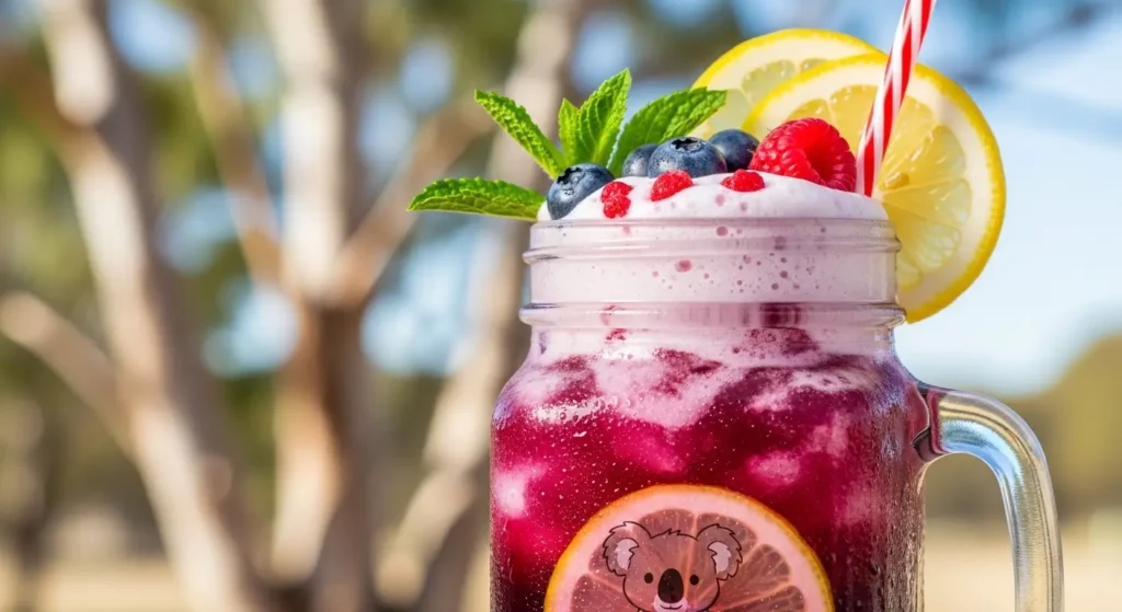 Koala Berry Lemonade: A Refreshing Aussie-Inspired Drink