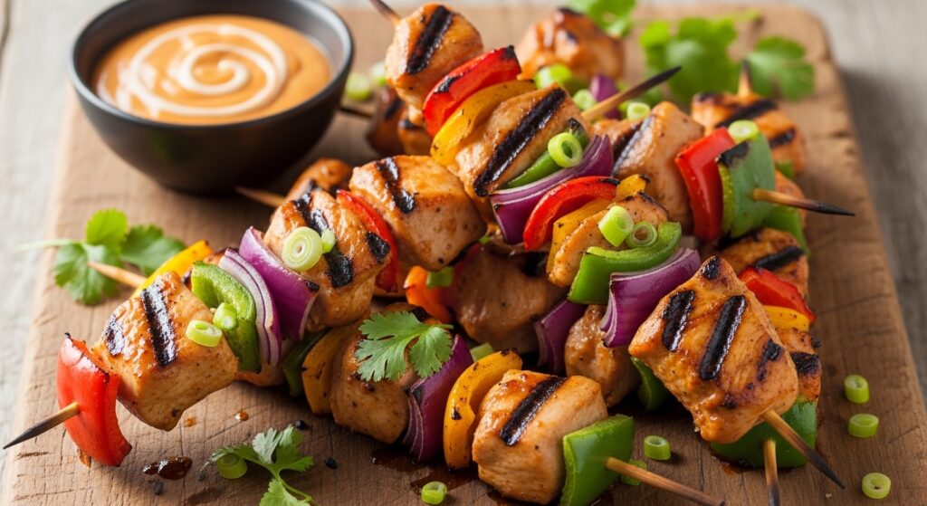 Grilled Chicken Skewers: A Flavorful and Easy Grilled Delight