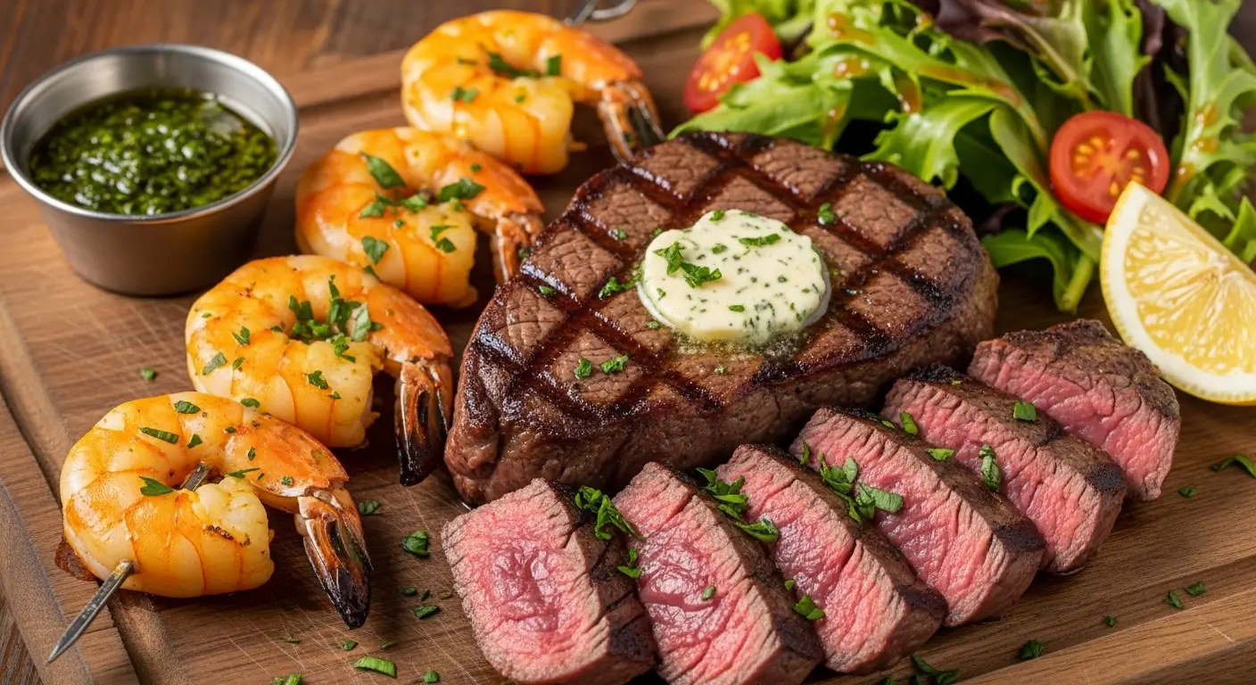 Sirloin & Grilled Shrimp: A Perfect Pairing of Land and Sea