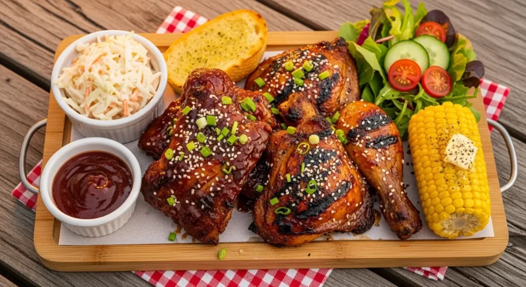 BBQ Chicken Ribs Combo