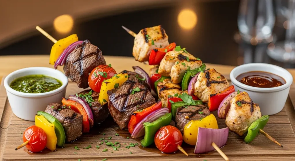 Sirloin & Chicken Skewers Combo: A Flavorful and Satisfying Duo
