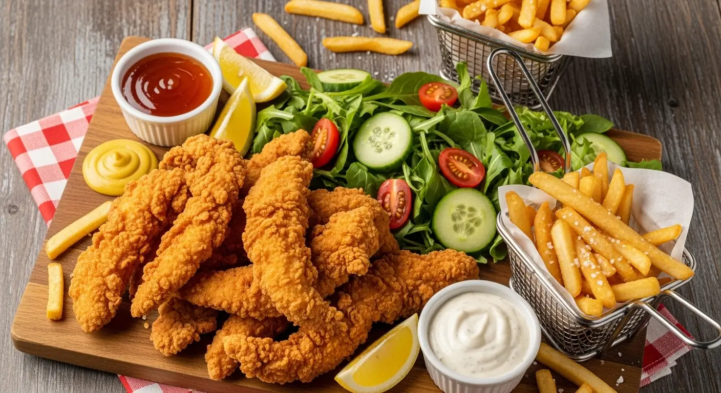Chicken Tender Platter: A Crispy Delight for Every Occasion