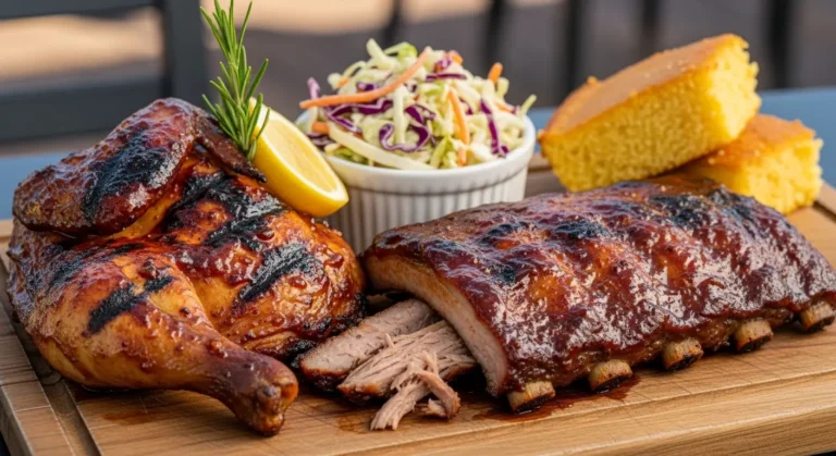 BBQ Chicken Ribs Combo: The Ultimate Grilled Feast
