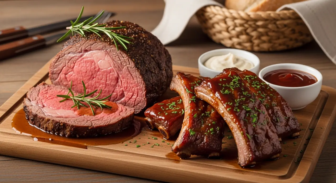 Prime Rib & Ribs Combo: The Ultimate Indulgence for Meat Lovers