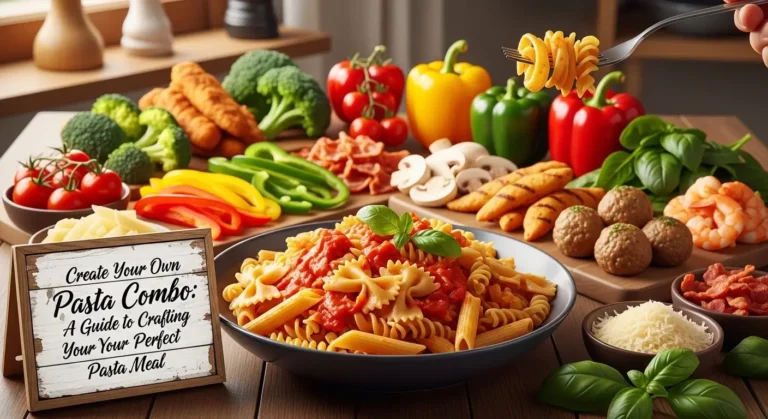 Creating your own pasta combo