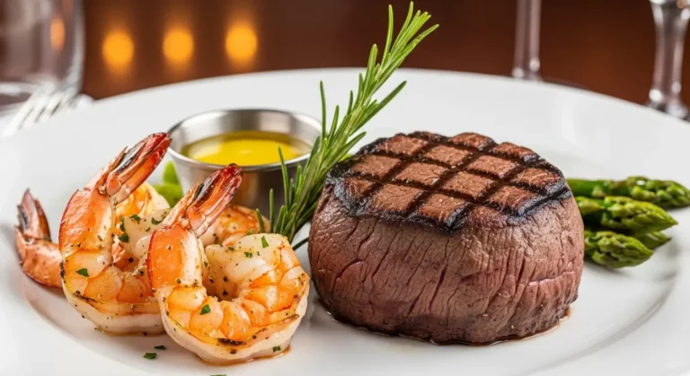 Filet & Grilled Shrimp: A Perfect Combination of Tender and Savory